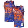 Sofisticato Patrick Ewing New York Knicks 1985/86 Hardwood Classics Lunar New Year Swingman Jersey Blue