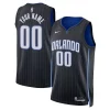 Sofisticato Prestigioso Orlando Magic Nike Unisex Swingman Custom Jersey Black Icon Edition