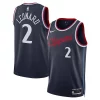 Sofisticato Robusto Gorgeous Kawhi Leonard LA Clippers Nike Unisex 2024/25 Swingman Jersey Navy Icon Edition