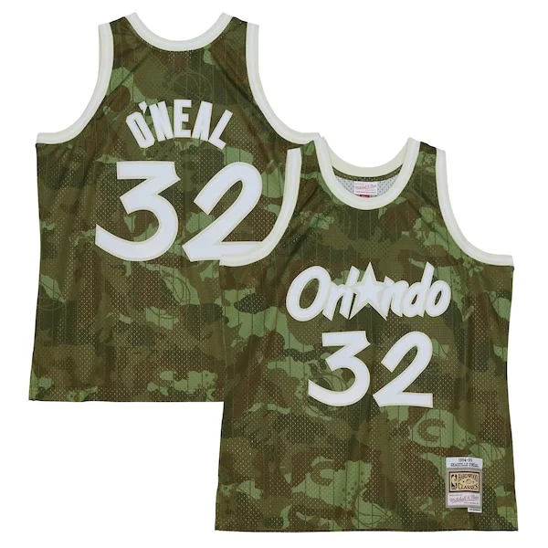 Sofisticato Shaquille O'Neal Orlando Magic Hardwood Classics 1994/95 Ghost Green Swingman Jersey Camo