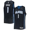 Sofisticato Splendido Jonathan Isaac Orlando Magic Nike Youth 2021/22 Diamond Swingman Jersey Icon Edition Black