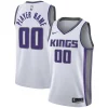 Sofisticato Trendy Sacramento Kings Nike Swingman Custom Jersey White Association Edition
