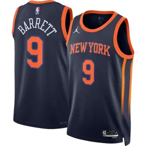 Sofisticato Versatile RJ Barrett New York Knicks Jordan Brand Unisex Swingman Jersey Statement Edition Navy