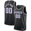 Splendido Comodo Attraente Sacramento Kings Nike Swingman Custom Jersey Black Statement Edition