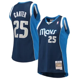 Splendido Comodo Sofisticato Vince Carter Dallas Mavericks 2011/12 Hardwood Classics Swingman Jersey Navy