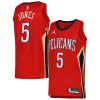 Splendido Duraturo Lussuoso Herbert Jones New Orleans Pelicans Jordan Brand Unisex Swingman Jersey Statement Edition Red
