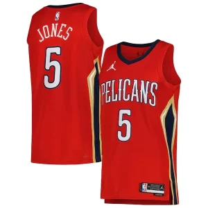 Splendido Duraturo Lussuoso Herbert Jones New Orleans Pelicans Jordan Brand Unisex Swingman Jersey Statement Edition Red