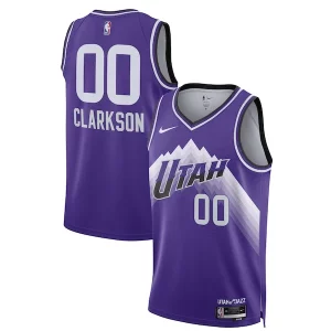 Splendido Elegante Delizioso Jordan Clarkson Utah Jazz Nike Unisex 2023/24 Swingman Jersey Purple City Edition