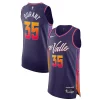 Splendido Fantastico Attraente Nike Kevin Durant Phoenix Suns Authentic Jersey City Edition Purple