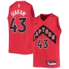 Splendido Incantevole Pascal Siakam Toronto Raptors Nike Youth Swingman Jersey Icon Edition Red/White