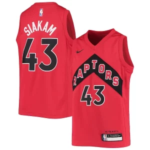Splendido Incantevole Pascal Siakam Toronto Raptors Nike Youth Swingman Jersey Icon Edition Red/White