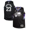 Splendido Magnifico Sofisticato Lauri Markkanen Utah Jazz Jordan Brand Youth Swingman Jersey Statement Edition Black