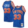 Splendido Robusto Patrick Ewing New York Knicks Hardwood Classics 1991/92 Lunar New Year Swingman Jersey Blue