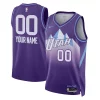 Splendido Stupendo Utah Jazz Nike Unisex 2024/25 Custom Swingman Jersey City Edition Purple