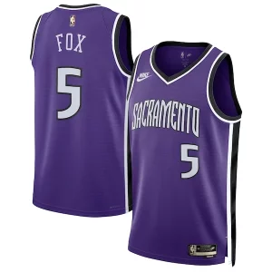 Stupendo De'Aaron Fox Sacramento Kings Nike Unisex 2024/25 Swingman Jersey Purple Classic Edition