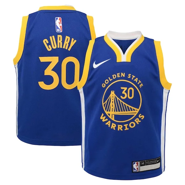 Stupendo Eccezionale Pratico Stephen Curry Golden State Warriors Nike Preschool Dri FIT Swingman Player Jersey Icon Edition Royal
