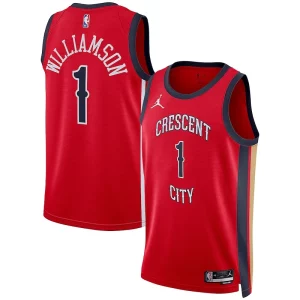 Attraente Delizioso Gorgeous Zion Williamson New Orleans Pelicans Jordan Brand Unisex Swingman Jersey Statement Edition Red