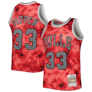 Stupendo Fascinante Attraente Scottie Pippen Chicago Bulls 1997/98 Galaxy Swingman Jersey Red
