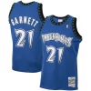 Incantevole Comodo Stupendo Kevin Garnett Minnesota Timberwolves 2001/02 Hardwood Classics Swingman Jersey Blue