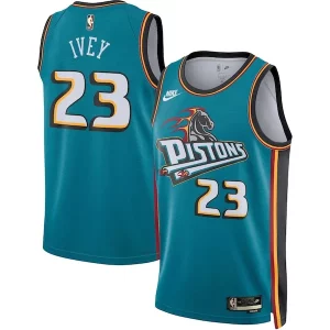 Stupendo Jaden Ivey Detroit Pistons Nike Swingman Jersey Classic Edition Teal