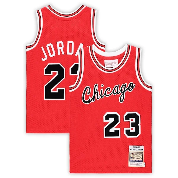 Stupendo Michael Jordan Chicago Bulls Preschool Hardwood Classics 1984/85 Authentic Swingman Jersey Red