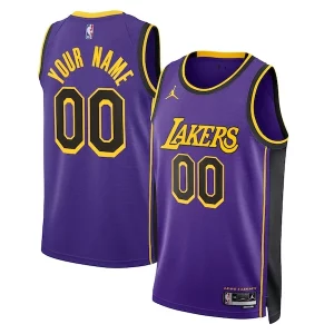 Stupendo Moderno Los Angeles Lakers Jordan Brand Unisex 2022/23 Swingman Custom Jersey Statement Edition Purple