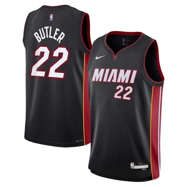 Stupendo Ottimo Comodo Jimmy Butler Miami Heat Nike Youth Swingman Jersey Icon Edition Black