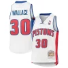 Stupendo Versatile Rasheed Wallace Detroit Pistons Youth 2003/04 Hardwood Classics Swingman Jersey White