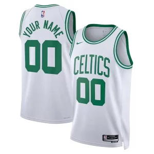 Trendy Boston Celtics Nike Unisex Swingman Custom Jersey White Association Edition
