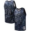 Trendy Classico Shaquille O'Neal Los Angeles Lakers Hardwood Classics 1996/97 Tie Dye Swingman Jersey Black
