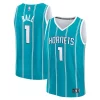 Trendy Comodo Moderno LaMelo Ball Charlotte Hornets Youth Fast Break Replica Player Jersey Icon Edition Teal