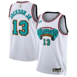 Trendy Comodo Resistente Jaren Jackson Jr. Memphis Grizzlies Nike Unisex 2024/25 Swingman Jersey White Classic Edition