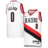Trendy Damian Lillard Portland Trail Blazers Nike Youth Swingman Jersey Association Edition White