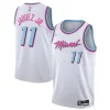 Trendy Jaime Jaquez Jr. Miami Heat Nike Unisex 2024/25 Swingman Player Jersey City Edition White