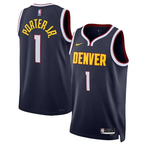 Trendy Michael Porter Jr. Denver Nuggets Nike Unisex Swingman Jersey Icon Edition Navy