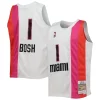 Trendy Pratico Chris Bosh Miami Heat Youth 2011/12 Hardwood Classics Swingman Jersey White