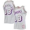 Trendy Prestigioso Bellissimo Wilt Chamberlain Los Angeles Lakers 75th Anniversary 1971/72 Hardwood Classics Swingman Jersey Silver