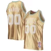 Trendy Robert Parish Boston Celtics 75th Anniversary 1985/86 Hardwood Classics Swingman Jersey Gold