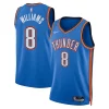 Versatile Bellissimo Jalen Williams Oklahoma City Thunder Nike Unisex Swingman Replica Jersey Icon Edition Blue