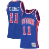 Versatile Comodo Isiah Thomas Detroit Pistons 1988/89 Hardwood Classics Swingman Jersey Blue