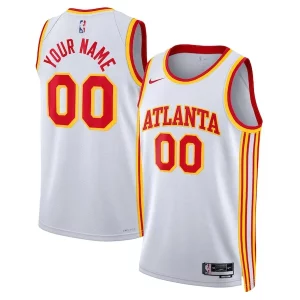 Versatile Fascinante Magnifico Atlanta Hawks Nike Unisex Swingman Custom Jersey White Association Edition