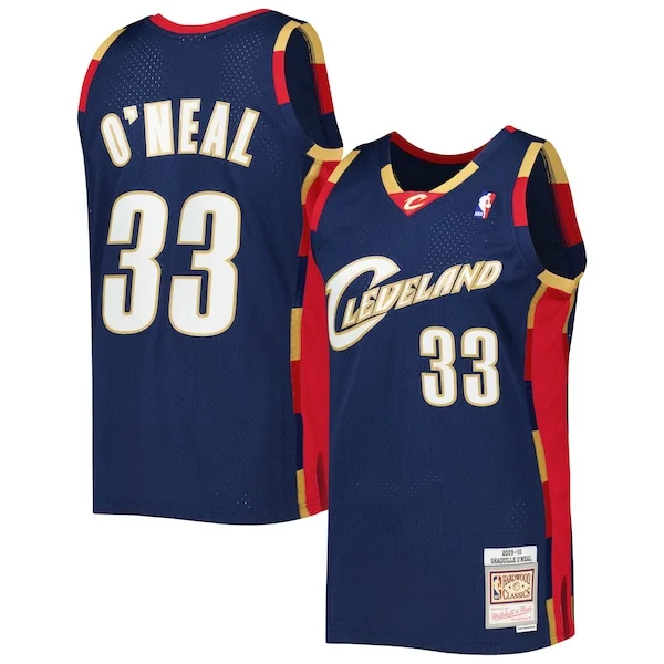 Versatile Fascinante Magnifico Shaquille O'Neal Cleveland Cavaliers Hardwood Classics 2009/10 Jersey Navy