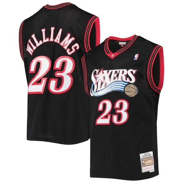 Versatile Meraviglioso Attraente Lou Williams Philadelphia 76ers 2005/06 Hardwood Classics Swingman Jersey Black