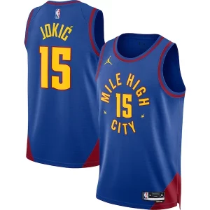 Versatile Nikola Jokic Denver Nuggets Jordan Brand Unisex Swingman Jersey Statement Edition Blue