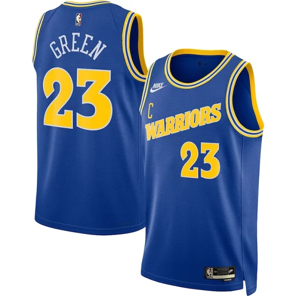 Trendy Accattivante Draymond Green Golden State Warriors Nike Swingman Jersey Classic Edition Blue
