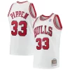 Versatile Sofisticato Scottie Pippen Chicago Bulls Hardwood Classics Swingman Jersey White/Black