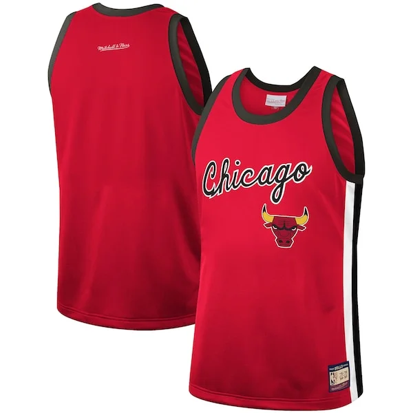 Versatile Stupendo Meraviglioso Chicago Bulls Hardwood Classics Team Heritage Fashion Jersey Red